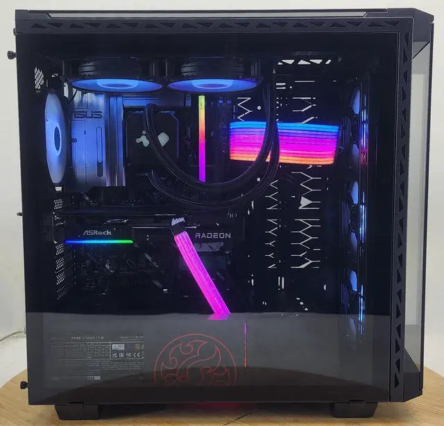 Alt view image 4 of 7 - Gaming PC Ultra 5 250KF 16GB RAM 1TB SSD RX 9060 XT 16GB Windows 11 Computer