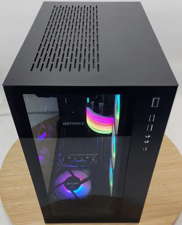Alt view image 5 of 7 - Gaming PC Ryzen 7 9850X3D 32GB RAM 2TB SSD RTX 4070 Ti SUPER 16GB Win11 Computer