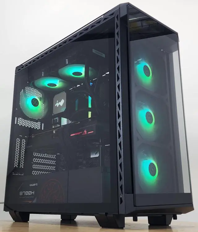 Main image of Gaming PC Ryzen 5 7600X 16GB RAM 1TB SSD RX 6800 XT 16GB Windows 11 Computer