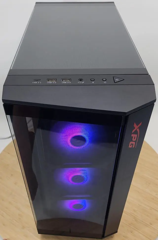 Alt view image 5 of 7 - Gaming PC Ryzen 5 7600X 16GB RAM 1TB SSD RX 6800 XT 16GB Windows 11 Computer