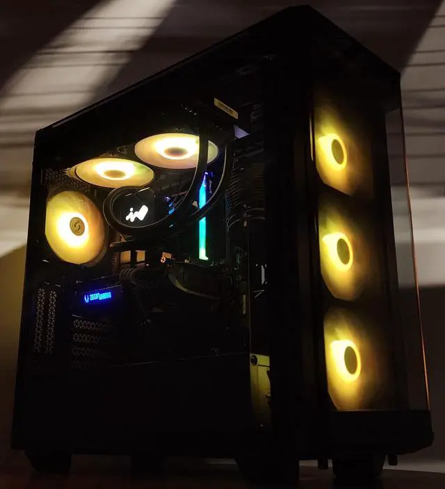 Alt view image 2 of 6 - Gaming PC Ryzen 7 7700X 16GB RAM 1TB SSD RTX 4060 Ti 16GB Windows 11 Computer