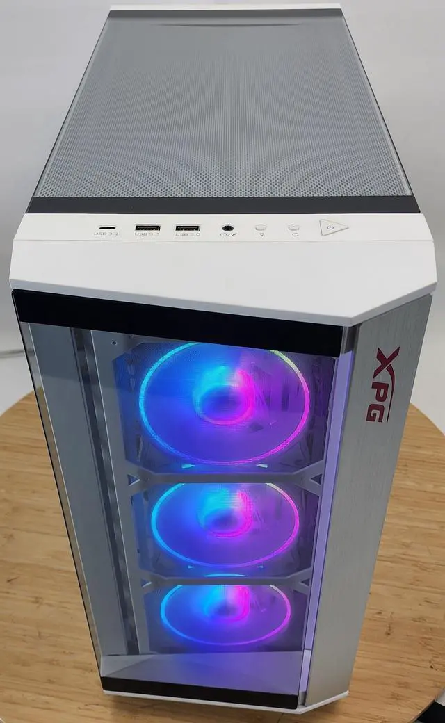 Alt view image 5 of 7 - Gaming PC Ryzen 7 5700X 16GB RAM 500GB SSD RTX 5060 8GB Windows 11 Computer