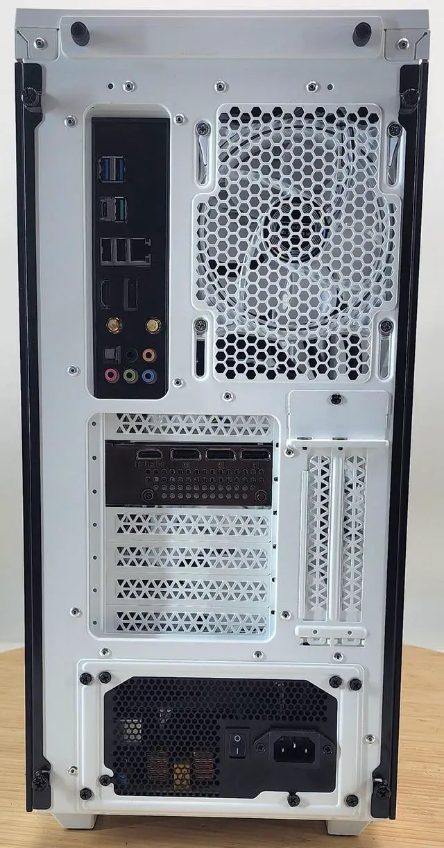 Alt view image 7 of 7 - Gaming PC Ryzen 7 5700X 16GB RAM 500GB SSD RTX 5060 8GB Windows 11 Computer