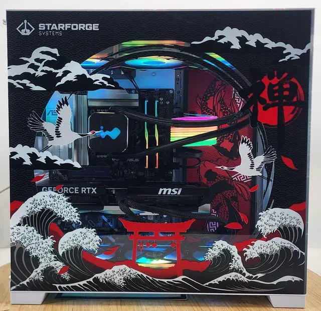 Alt view image 4 of 7 - Gaming PC Ultra 7 270K 32GB RAM 2TB SSD RTX 5070 Ti 16GB Windows 11 Computer