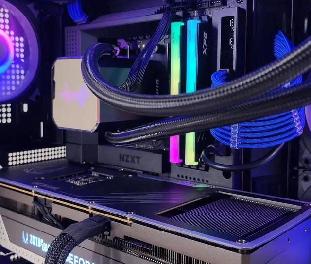 Alt view image 2 of 7 - Gaming PC Ryzen 7 9700X 32GB RAM 2TB SSD RTX 4070 Ti SUPER 16GB Win11 Computer