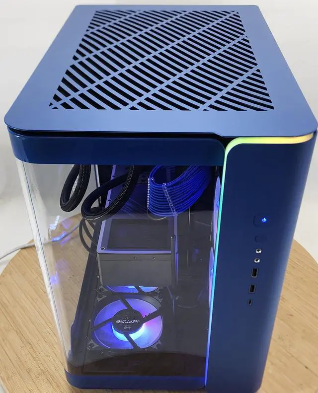 Alt view image 5 of 7 - Gaming PC Ryzen 7 9700X 32GB RAM 2TB SSD RTX 4070 Ti SUPER 16GB Win11 Computer