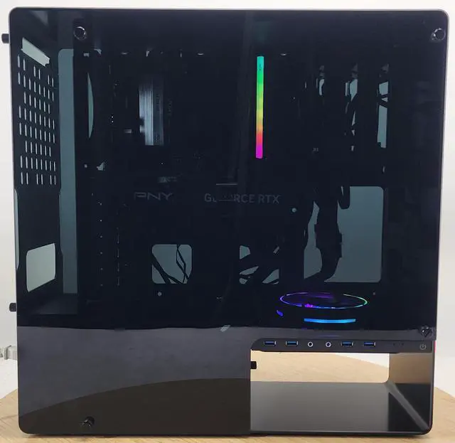 Alt view image 4 of 7 - Gaming PC Ryzen 7 8700F 16GB RAM 500GB SSD RTX 4060 Ti 8GB Windows 11 Computer
