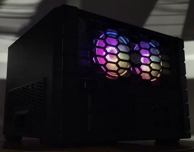Alt view image 3 of 7 - Gaming PC Ryzen 7 5700X 16GB RAM 1TB SSD RX 7700 XT 12GB Windows 11 Computer