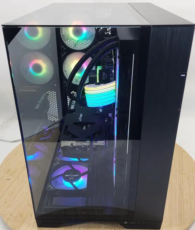 Alt view image 5 of 7 - Gaming PC Ryzen 7 9700X 32GB RAM 2TB SSD RTX 5080 16GB Windows 11 Computer