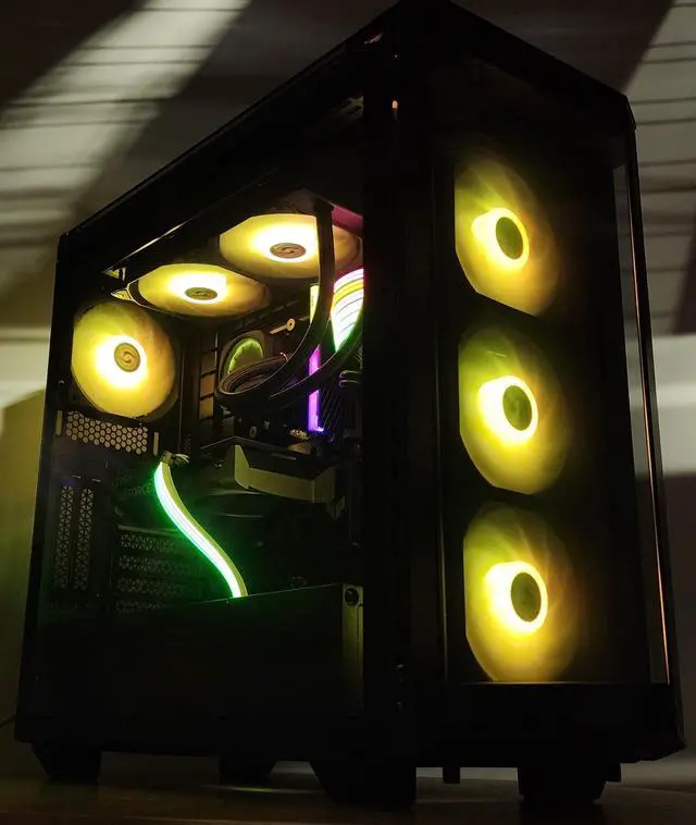 Alt view image 3 of 7 - Gaming PC Ryzen 5 7600X 16GB RAM 1TB SSD RTX 5060 8GB Windows 11 Computer