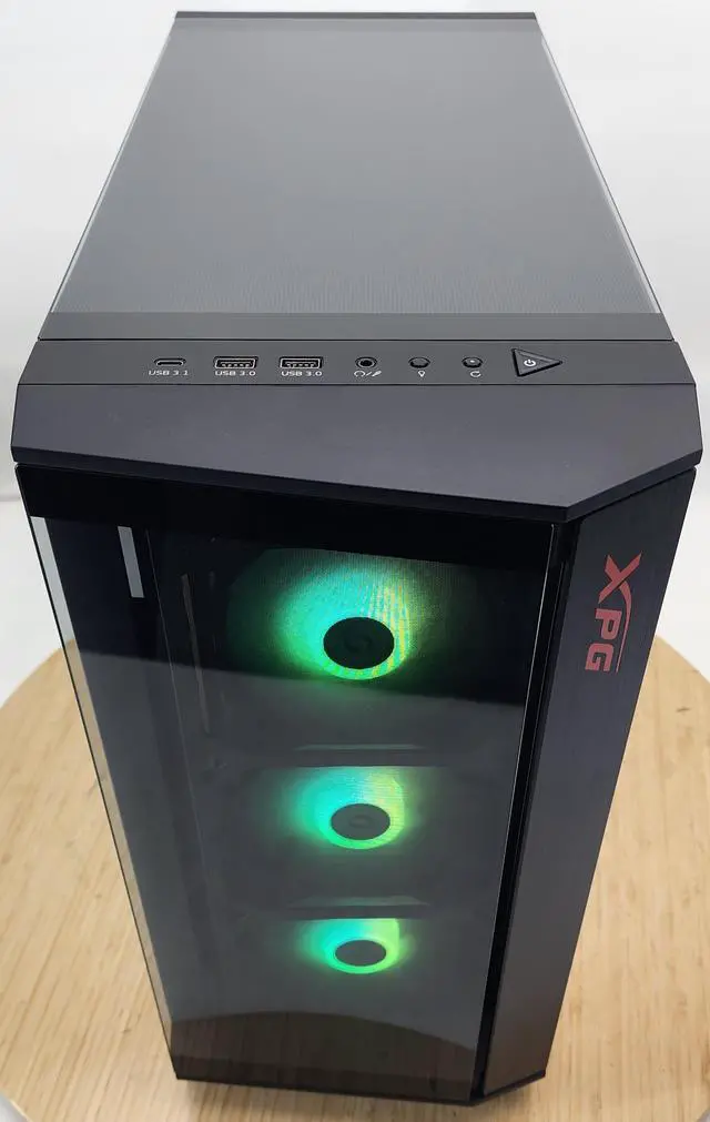 Alt view image 5 of 7 - Gaming PC Ryzen 7 5700X 16GB RAM 1TB SSD RTX 5060 8GB Windows 11 Computer