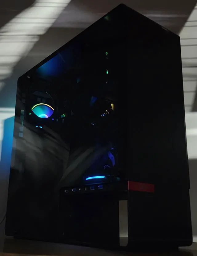 Alt view image 3 of 7 - Gaming PC Ryzen 5 5500 16GB RAM 500GB SSD RX 6600 XT 8GB Windows 11 Computer