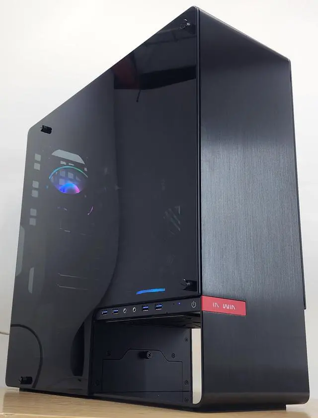 Main image of Gaming PC Ryzen 5 5500 8GB RAM 500GB SSD RX 6400 4GB Windows 11 Computer