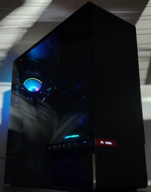 Alt view image 3 of 7 - Gaming PC Ryzen 5 5500 8GB RAM 500GB SSD RX 6400 4GB Windows 11 Computer