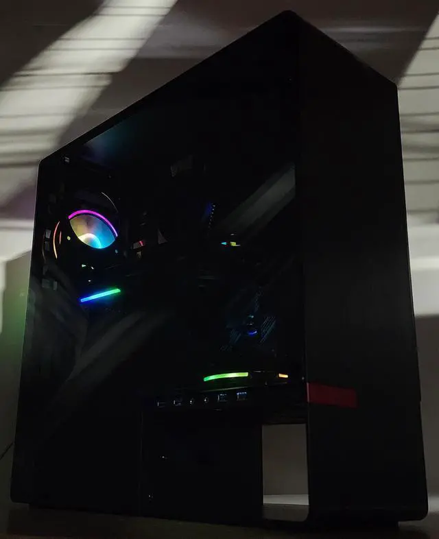 Alt view image 3 of 7 - Gaming PC Ryzen 5 5500 16GB RAM 500GB SSD RX 9060 8GB Windows 11 Computer