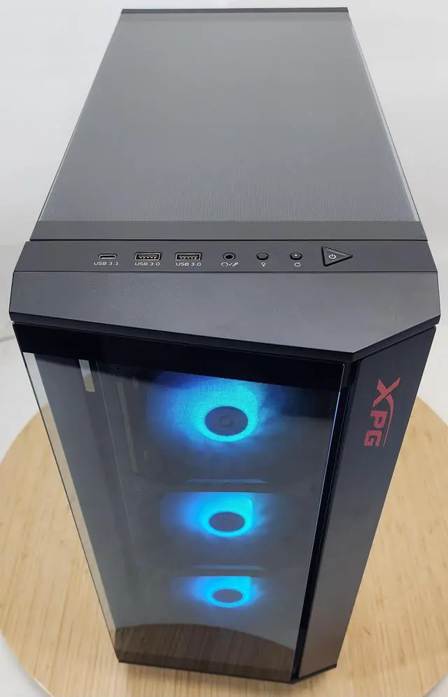 Alt view image 5 of 7 - Gaming PC Ryzen 7 5700X 16GB RAM 1TB SSD RX 9060 8GB Windows 11 Computer