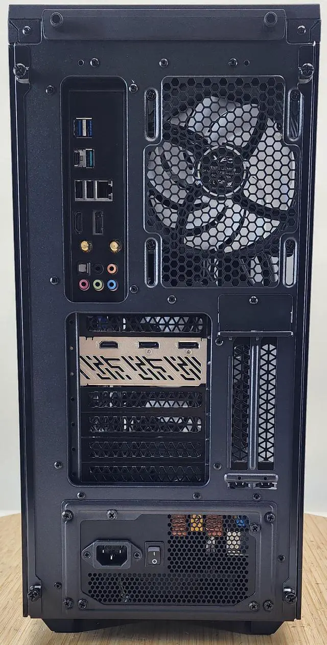 Alt view image 7 of 7 - Gaming PC Ryzen 7 5700X 16GB RAM 1TB SSD RX 9060 8GB Windows 11 Computer