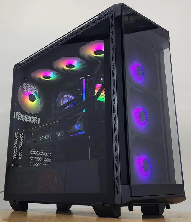 Main image of Gaming PC Ryzen 7 7700X 16GB RAM 1TB SSD RTX 4070 Ti 12GB Windows 11 Computer