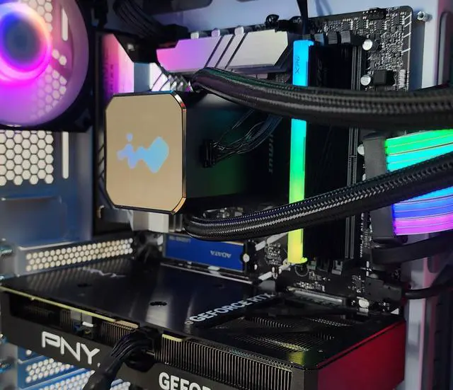 Alt view image 2 of 7 - Gaming PC i7-14700KF 16GB RAM 1TB SSD RTX 4070 SUPER 12GB Windows 11 Computer
