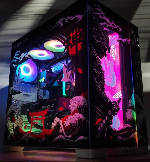 Alt view image 3 of 7 - Gaming PC i7-14700KF 16GB RAM 1TB SSD RTX 4070 SUPER 12GB Windows 11 Computer