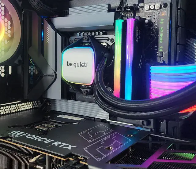 Alt view image 2 of 7 - Gaming PC Ultra 7 270K 32GB RAM 2TB SSD RTX 4080 16GB Windows 11 Computer