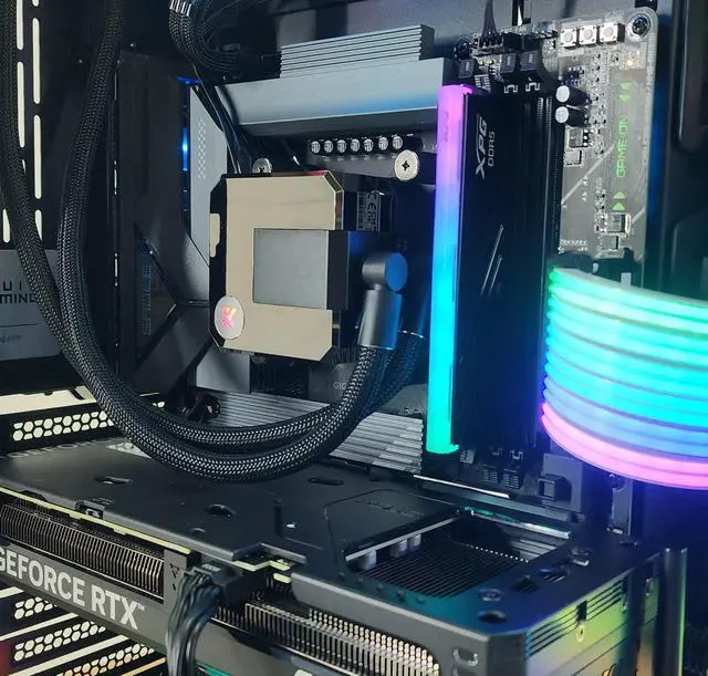 Alt view image 2 of 7 - Gaming PC Ultra 5 250KF 16GB RAM 2TB SSD RTX 4070 SUPER 12GB Win 11 Computer