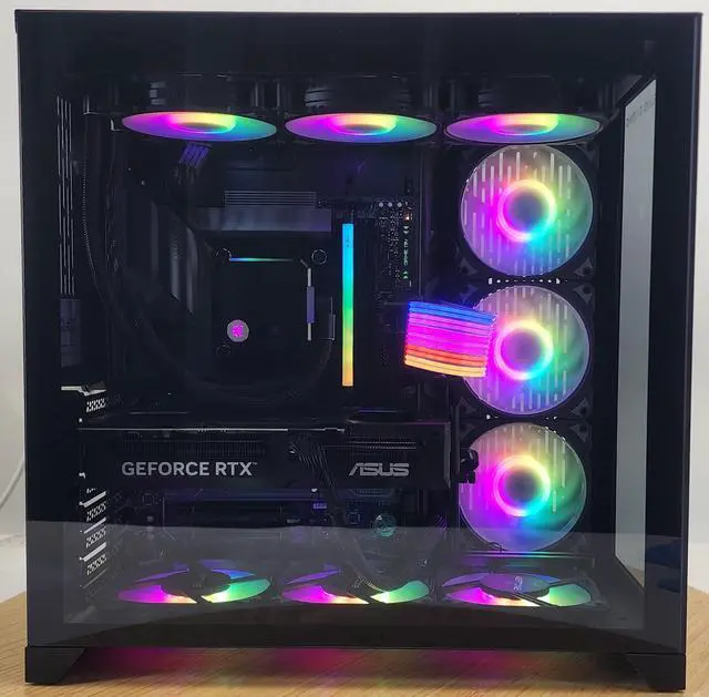 Alt view image 4 of 7 - Gaming PC Ultra 5 250KF 16GB RAM 2TB SSD RTX 4070 SUPER 12GB Win 11 Computer