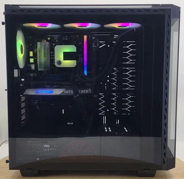 Alt view image 4 of 7 - Gaming PC Ryzen 7 9700X 16GB RAM 1TB SSD RTX 4060 Ti 16GB Windows 11 Computer