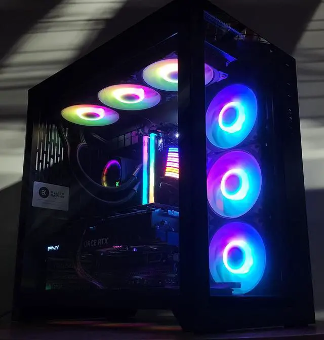 Alt view image 3 of 7 - Gaming PC Ryzen 9 9950X3D 32GB RAM 2TB SSD RTX 4070 Ti SUPER 16GB Win11 Computer