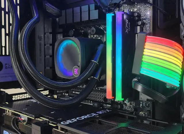 Alt view image 2 of 7 - Gaming PC Ryzen 9 9950X3D 32GB RAM 2TB SSD RTX 4070 Ti SUPER 16GB Win11 Computer