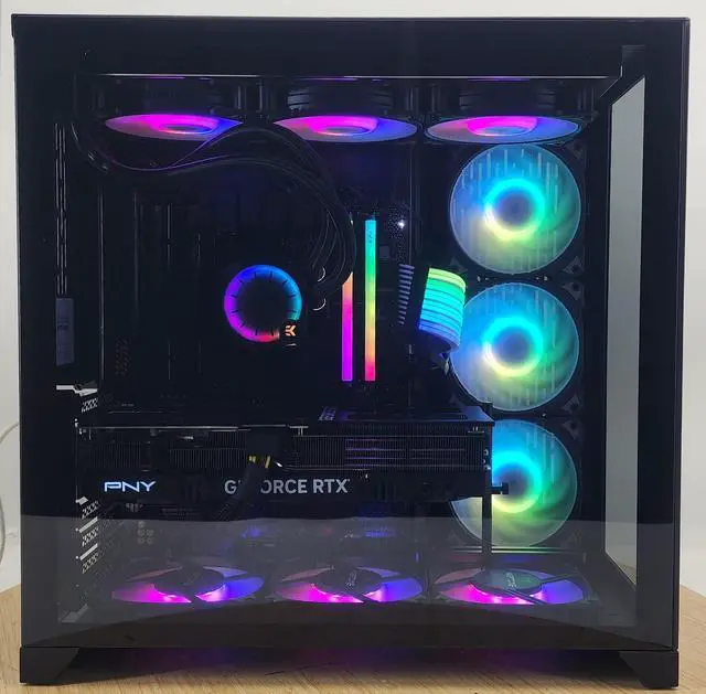 Alt view image 4 of 7 - Gaming PC Ryzen 9 9950X3D 32GB RAM 2TB SSD RTX 4070 Ti SUPER 16GB Win11 Computer