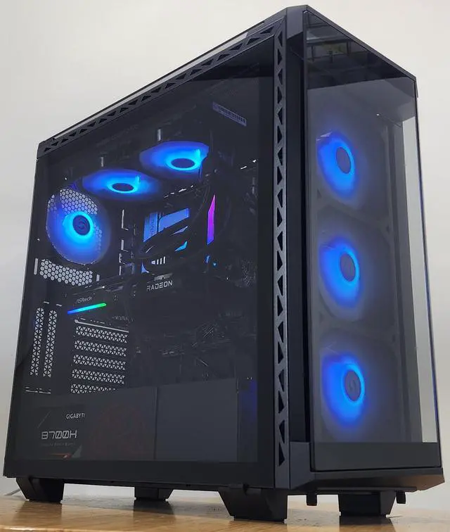 Main image of Gaming PC Ryzen 7 9700X 16GB RAM 1TB SSD RX 9060 XT 16GB Windows 11 Computer