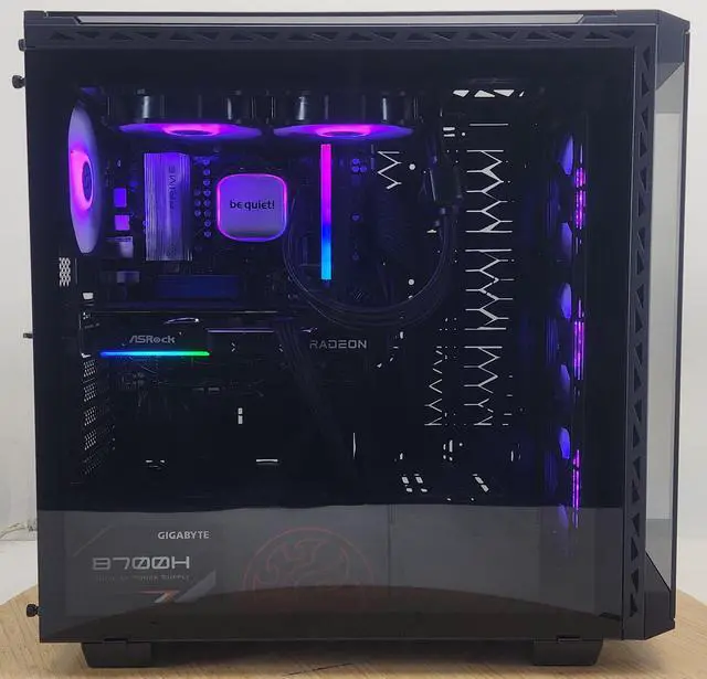 Alt view image 4 of 7 - Gaming PC Ryzen 7 9700X 16GB RAM 1TB SSD RX 9060 XT 16GB Windows 11 Computer