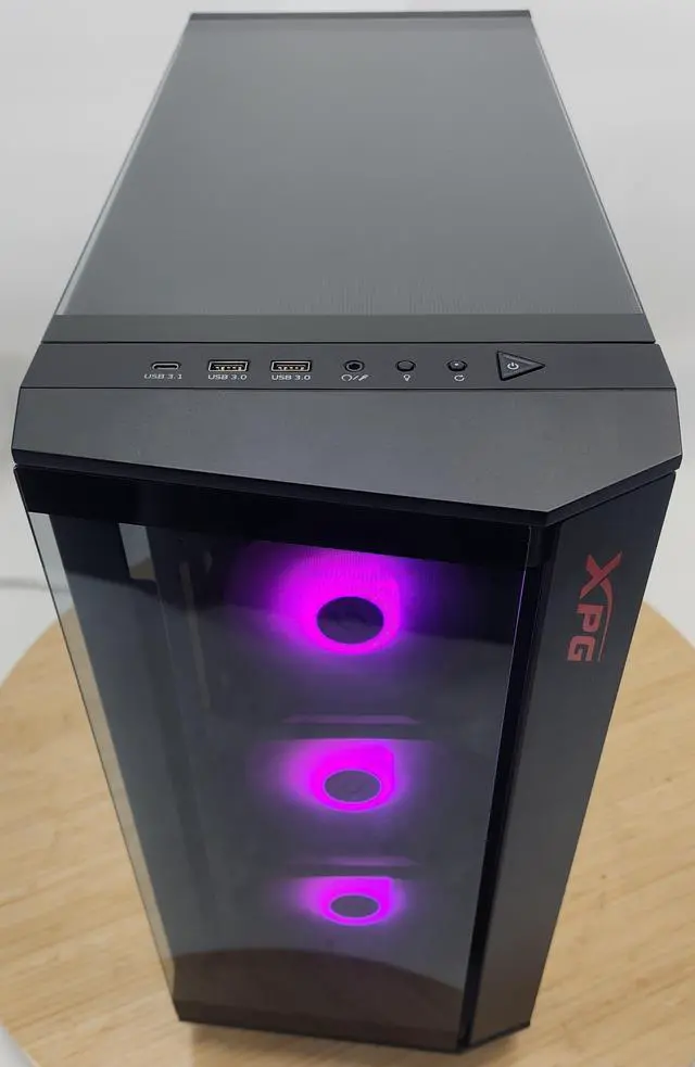 Alt view image 5 of 7 - Gaming PC Ryzen 7 9700X 16GB RAM 1TB SSD RX 9060 XT 16GB Windows 11 Computer