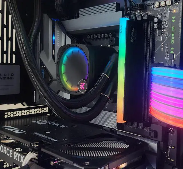 Alt view image 2 of 7 - Gaming PC Ultra 7 270K 16GB RAM 1TB SSD RTX 5060 Ti 16GB Windows 11 Computer