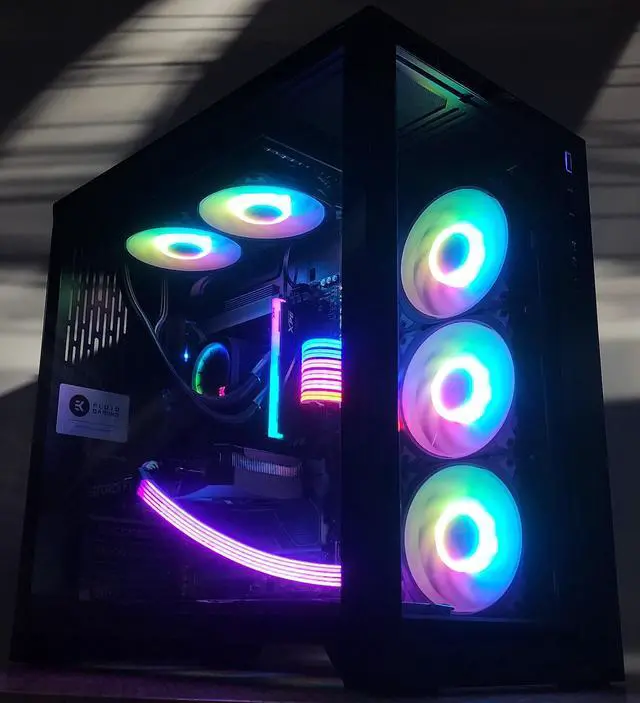Alt view image 3 of 7 - Gaming PC Ultra 7 270K 16GB RAM 1TB SSD RTX 5060 Ti 16GB Windows 11 Computer