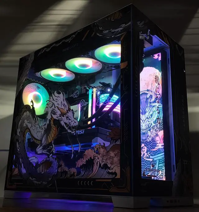 Alt view image 3 of 7 - Gaming PC Ryzen 7 7800X3D 32GB RAM 1TB SSD RTX 5070 12GB Windows 11 Computer