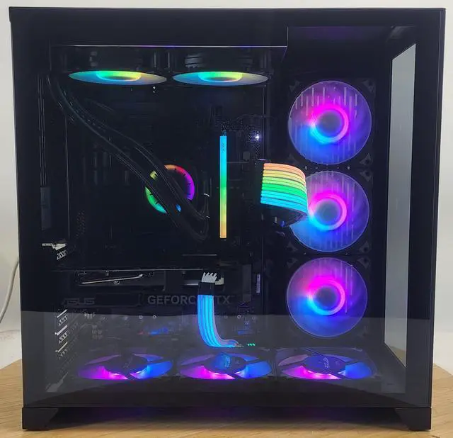 Alt view image 4 of 7 - Gaming PC Ryzen 5 7600X3D 16GB RAM 1TB SSD RTX 4060 Ti 16GB Windows 11 Computer