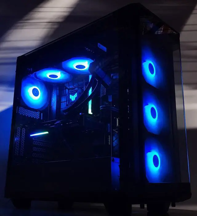 Alt view image 3 of 7 - Gaming PC i5-14400F 16GB RAM 1TB SSD RX 9060 8GB Windows 11 Computer