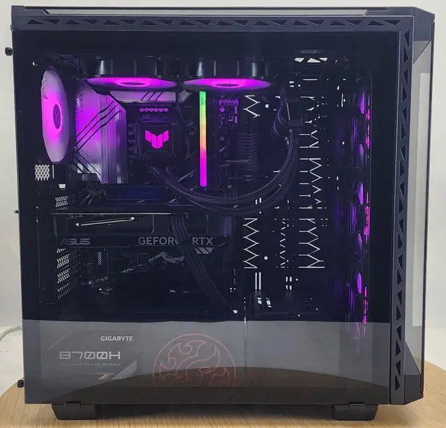Alt view image 4 of 7 - Gaming PC i5-14400F 16GB RAM 1TB SSD RTX 4060 Ti 8GB Windows 11 Computer