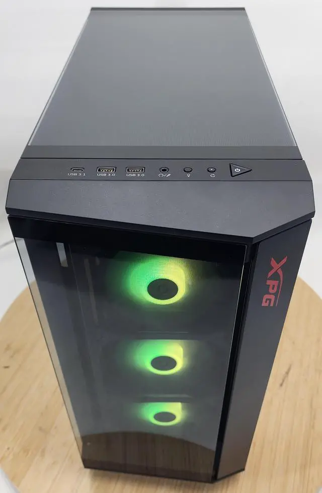 Alt view image 5 of 7 - Gaming PC i5-14400F 16GB RAM 1TB SSD RX 9060 8GB Windows 11 Computer