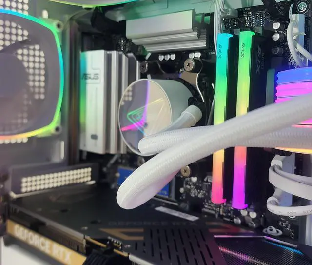Alt view image 2 of 7 - Gaming PC Ryzen 7 9700X 32GB RAM 2TB SSD RTX 5070 12GB Windows 11 Computer