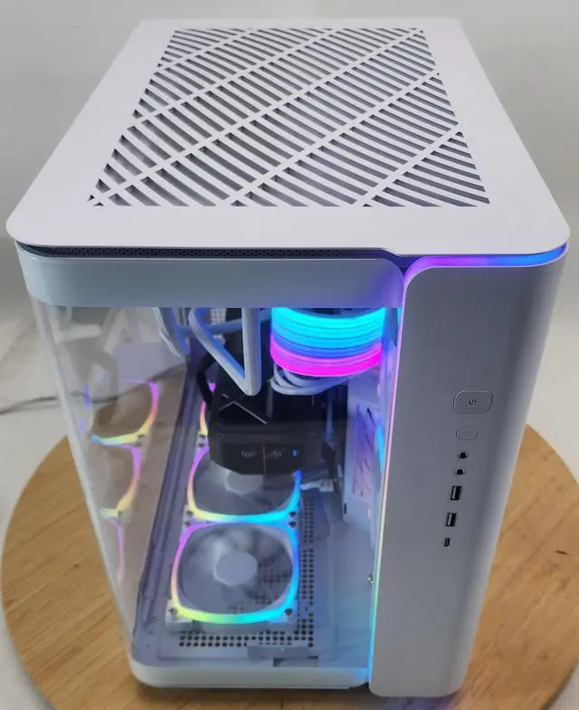 Alt view image 5 of 7 - Gaming PC Ryzen 7 9700X 32GB RAM 2TB SSD RTX 5070 12GB Windows 11 Computer