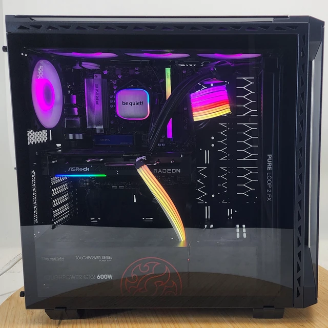 Alt view image 4 of 7 - Gaming PC Ryzen 7 9800X3D 16GB RAM 1TB SSD RX 9060 XT 16GB Windows 11 Computer