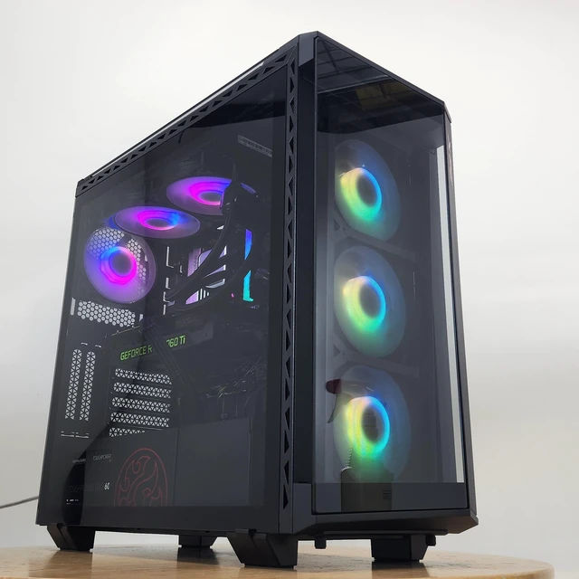 Main image of Gaming PC Ryzen 5 7600X 16GB RAM 500GB SSD RTX 3060 Ti 8GB Windows 11 Computer