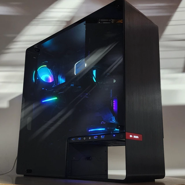 Alt view image 2 of 7 - Gaming PC i5-14400F 16GB RAM 500GB SSD RX 9060 8GB Windows 11 Computer