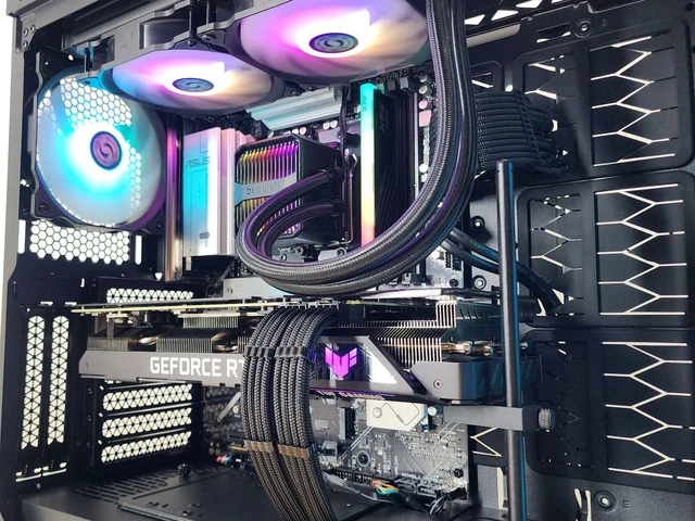 Alt view image 3 of 7 - Gaming PC Ryzen 7 7700X 16GB RAM 1TB SSD RTX 3070 8GB Windows 11 Computer