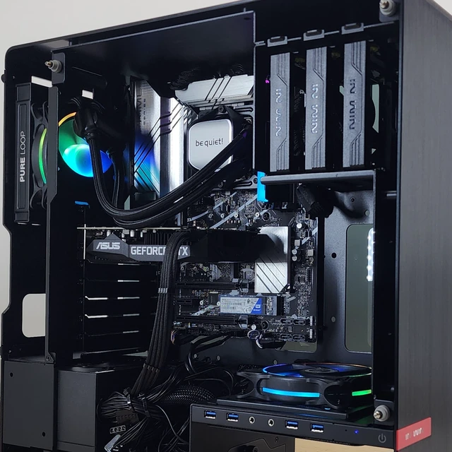 Alt view image 3 of 7 - Gaming PC i5-14400F 16GB RAM 500GB SSD GTX 1660 SUPER 6GB Windows 11 Computer