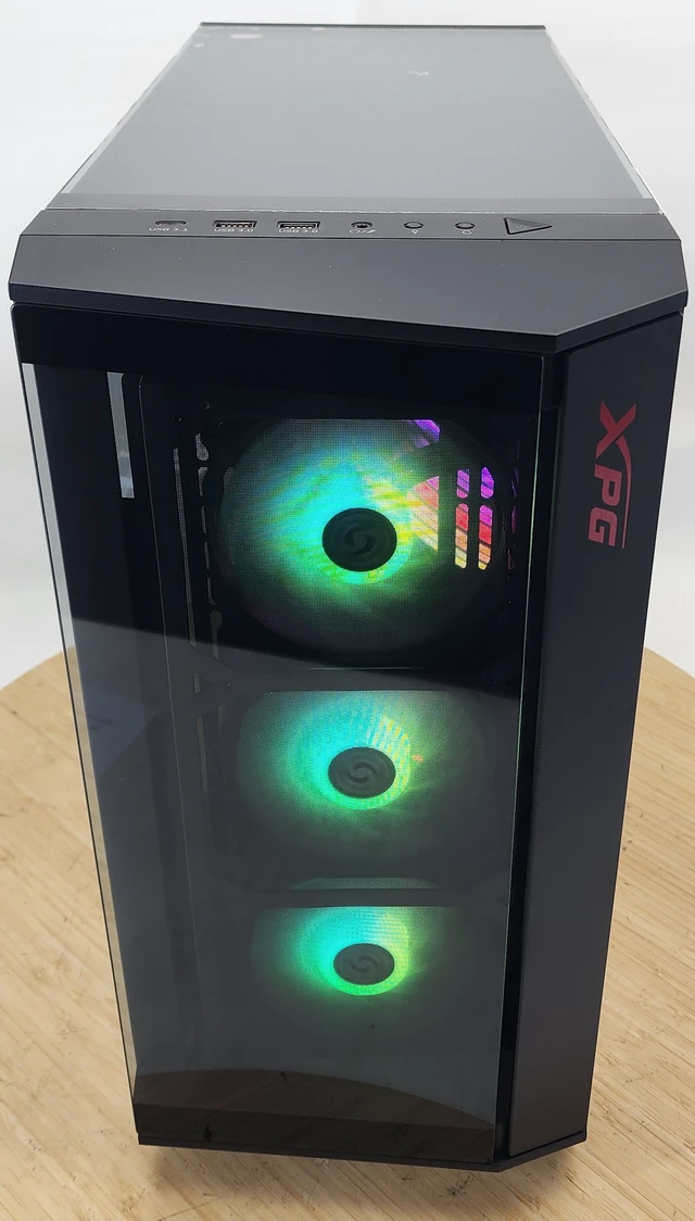 Alt view image 5 of 7 - Gaming PC i7-14700KF 16GB RAM 1TB SSD RX 9060 8GB Windows 11 Computer
