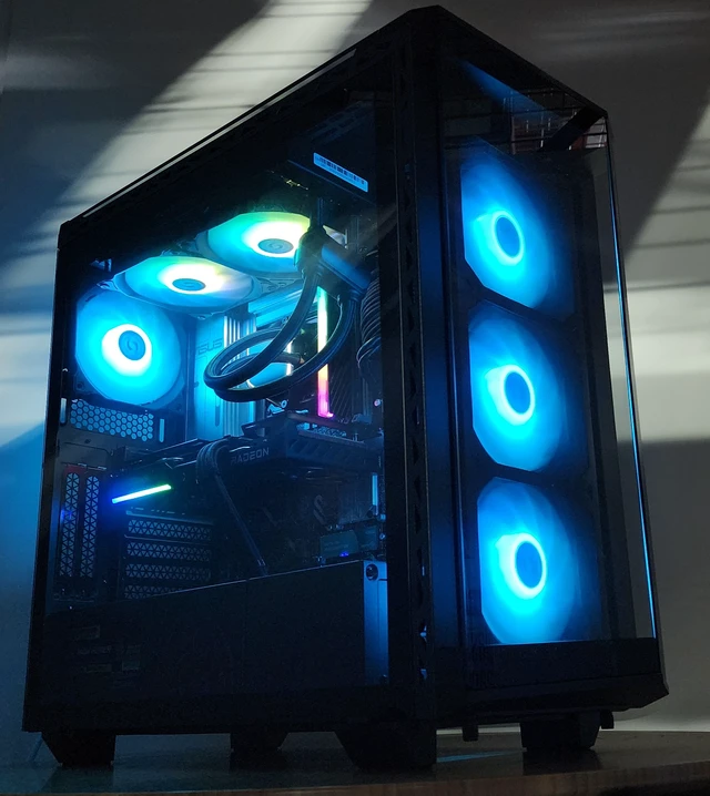 Alt view image 3 of 7 - Gaming PC Ultra 5 250KF 16GB RAM 1TB SSD RX 9060 8GB Windows 11 Computer